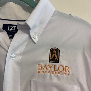 Baylor University Vintage Logo Button Down Shirt Size S